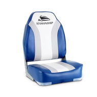 Detailed information about the product Seamanship 2X Folding Boat Seats Seat Marine Seating Set All Weather Swivels