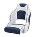 Seamanship Captain Bucket Boat Seats Helm Chair Flip Up Bolster Swivel Foam Blue. Available at Crazy Sales for $324.95