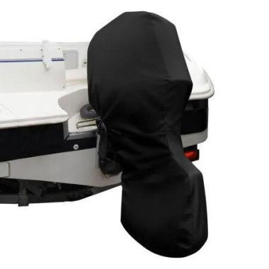 Seamanship Full Outboard Boat Motor Engine Cover Dust Rain Protection 100hp -150hp 600D Black