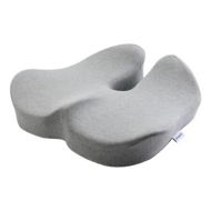 Detailed information about the product Seat Cushion for Office Chair,Pressure Relief Seat Cushion for Long Sitting,Non-Slip Memory Foam Firm Coccyx Pad for Relief Sciatica,Hip (Lightgray)