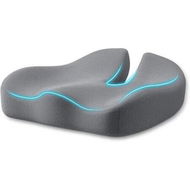 Detailed information about the product Seat Cushion, Large Memory Foam Cushion for Office Chair Cushions, Ergonomic Cushions Pad Pillow for Pressure Relief Sciatica and Long Sitting,Grey