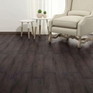 Detailed information about the product Self-adhesive PVC Flooring Planks 2.51m 2mm Dark Brown.