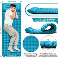 Detailed information about the product Self Inflatable Sleeping Mat with Built-in Pump for Backpacking and Hiking