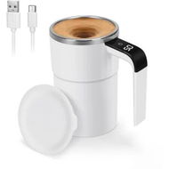 Detailed information about the product Self-stirring Coffee Mug Magnetic Stirring Cup Rechargeable Automatic Mixing Cup w/LCD Thermometer
