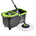 Self-Wringing Wheeled Bucket Spin Mop System With 4pcs Swivel Mop Head For Various Cleaning Surfaces.. Available at Crazy Sales for $44.96