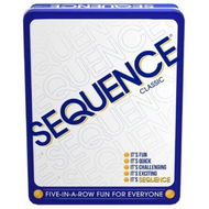 Detailed information about the product Sequence Five-in-a-Row Fun for Everyone Board Game for 2-12 Players