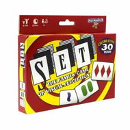 Detailed information about the product SET Enterprises SET - The Family Card Game of Visual Perception - Race to Find The Matches, For Ages 8+,81 Cards, Rules included