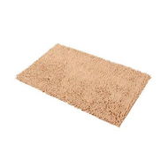 Detailed information about the product Set of 1 Highly Absorbent Microfiber Door Mat Pet Rug Non Slip Thick Washable Soft Chenille 60x40cm for Kitchen Bedroom Indoor Outdoor Khaki