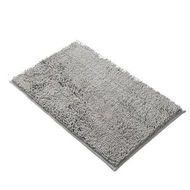 Detailed information about the product Set of 1 Highly Absorbent Microfiber Door Mat Pet Rug Non Slip Thick Washable Soft Chenille 60x40cm for Kitchen Bedroom Indoor Outdoor Light Grey