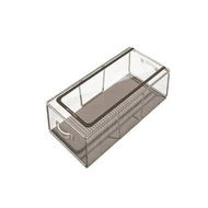 Detailed information about the product Set of 1 Waterproof Foldable PVC Shoe Storage Box Clear Plastic Stackable Organizer for Closet Shoe Boxes M