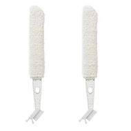 Detailed information about the product Set of 2 Air Conditioning Louver Ash Brushes Dusting Cleaner Tools for Kitchen Door Window Bedroom Car Vent