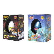 Detailed information about the product Set of 2 Surprise Growing Hatching Rainbow Egg Kids Toys (Dolphin+Dinoszur)