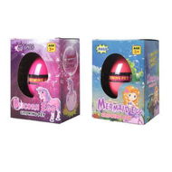 Detailed information about the product Set of 2 Surprise Growing Hatching Rainbow Egg Kids Toys (Unicorn+Mermaid)