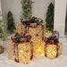 Set of 3 Christmas Light Gift Boxes Decorations LED Light Up AAA Battery Power Tree Ornament Indoor Outdoor Holiday Party Home Yard Size 15CM 20CM 25CM. Available at Crazy Sales for $54.11