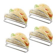 Detailed information about the product Set of 4 Stainless Steel Taco Holders for Soft or Hard Tacos, Burritos and Tortillas