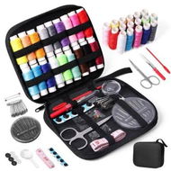 Detailed information about the product Sewing Kit with Case Portable Sewing Supplies for Home Traveler,Beginner,Emergency,Kids Contains Thread,Scissors,Needles,Measure etc