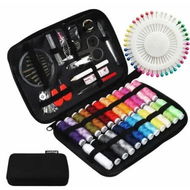 Detailed information about the product Sewing Kit with Case,130 pcs Sewing Supplies for Home Travel and Emergency,Kids Machine,Contains 24 Spools of Thread of 100m,Mending and Sewing Needles,Scissors,Thimble,Tape Measure etc