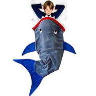 Detailed information about the product Shark Blanket Tail Super Soft And Cozy Fleece Blanket Machine Washable Wearable FOR HEIGHT 150-174CM SizeM