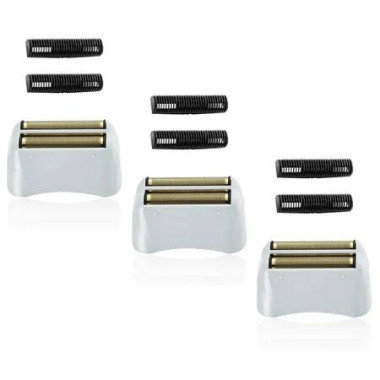 Shaver Foil Cutters Replacement 3Pcs Andis 17150 17155 17200 ProFoil Lithium Golden Blade Head Grooming Precision