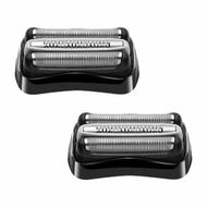 Detailed information about the product Shaver Head Replacement Braun Series 3 32B 2 PCS Compatible 3040s 3000s 3050cc 3010s 3070cc 3080s 3090s 310s 3020s 330s 370cc-4 380s-4 Foil Blade