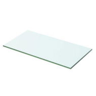 Detailed information about the product Shelf Panel Glass Clear 50x20 cm