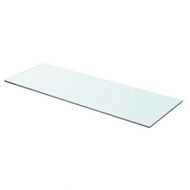 Detailed information about the product Shelf Panel Glass Clear 70x25 cm