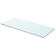 Detailed information about the product Shelf Panel Glass Clear 70x30 cm