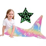 Detailed information about the product Shell Mermaid Blanket Glow in The Dark Sleeping Bag Kids Birthday Gift Daughte