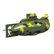 Detailed information about the product ShenQiWei 3311M 27Mhz/40Mhz Electric Mini RC Submarine Boat RTR Model ToyArmy Green