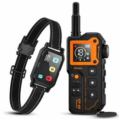 Shock Collar for Dogs,3300FT Dog Training Collar with Remote,IPX7 Waterproof Collar with Beep,Vibration,Safe Shock,Keypad Lock and Flashing Light