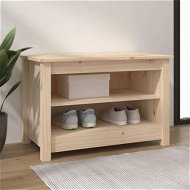 Detailed information about the product Shoe Bench 70x38x45.5 Cm Solid Wood Pine.