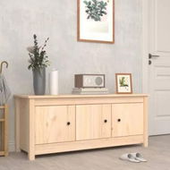 Detailed information about the product Shoe Cabinet 110x38x45.5 cm Solid Wood Pine