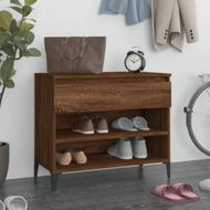 Detailed information about the product Shoe Cabinet Brown Oak 70x36x60 cm Engineered Wood