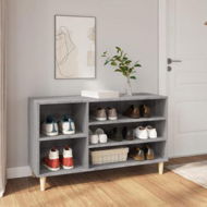 Detailed information about the product Shoe Cabinet Grey Sonoma 102x36x60 Cm Engineered Wood