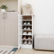 Detailed information about the product Shoe Cabinet White 32x35x92 Cm Engineered Wood