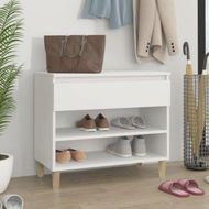 Detailed information about the product Shoe Cabinet White 70x36x60 Cm Engineered Wood