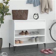 Detailed information about the product Shoe Cabinet White 70x36x60 Cm Engineered Wood