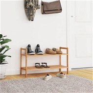 Detailed information about the product Shoe Rack 69x27x41 Cm Solid Wood Walnut
