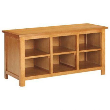 Shoe Rack 90x37x45 cm Solid Oak Wood