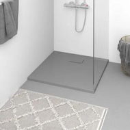 Detailed information about the product Shower Base Tray SMC Grey 90x90 cm