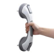 Detailed information about the product Shower Grab Bar, 12 Inch Shower Handle for Bathtubs and Elderly, Suction Grab Bars for Seniors Bathroom Safety Handles for Elderly, Grey