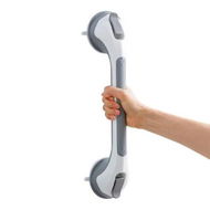 Detailed information about the product Shower Grab Bar, 16 Inch Suction Cup Grab Bars for Bathroom, Removable Shower Safety Handle Heavy Duty Bathtub Grip for Seniors and Elderly, Grey