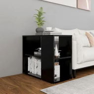 Detailed information about the product Side Cabinet Black 60x30x50 cm Engineered Wood