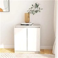 Detailed information about the product Side Cabinet White 60x36x65 cm Solid Wood Pine