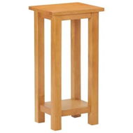 Detailed information about the product Side Table 27x24x55 cm Solid Oak Wood