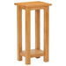 Side Table 27x24x55 cm Solid Oak Wood. Available at Crazy Sales for $139.95