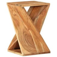 Detailed information about the product Side Table 35x35x55 cm Solid Wood Acacia