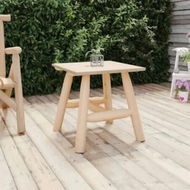 Detailed information about the product Side Table 49x49x50 cm Solid Wood Spruce