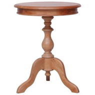 Detailed information about the product Side Table Natural 50x50x65 Cm Solid Mahogany Wood