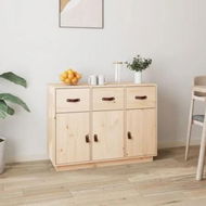 Detailed information about the product Sideboard 100x40x75 cm Solid Wood Pine